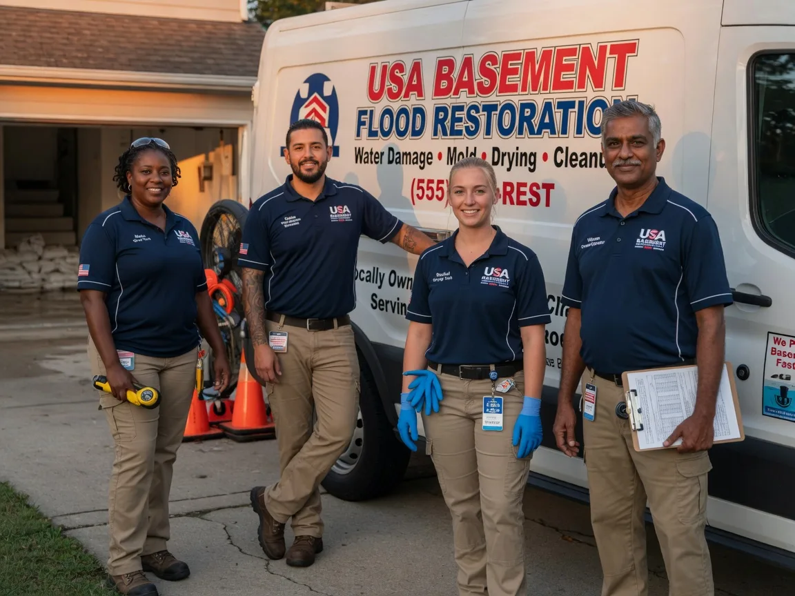 Basement Flood Cleanup company in Vredenburgh, AL